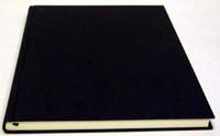 Livre d'or, noir / Guestbook, black